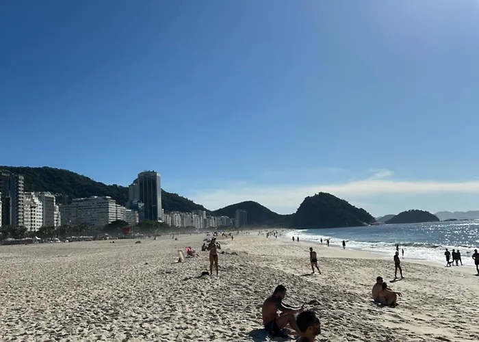 Apartamento à 3 minutos do palco principal do Revéillon de Copacabana Rio de Janeiro